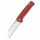 QSP Knife PENGUIN QS130D Messer D2 Stahl Leinen Micarta Copper Washer G&uuml;rtelclip