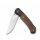 QSP Knife QS137B Gannet Messer Taschenmesser Frontflipper 154CM Stahl Micarta