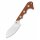 QSP Knife NECKMUK QS125-E Neck Knife D2 Stahl Brown Micarta