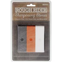 Rough Rider Sch&auml;rfstein Schleifstein Set 3...
