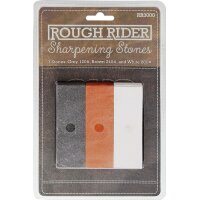Rough Ryder Rider Sch&auml;rfstein Schleifstein Set 3...
