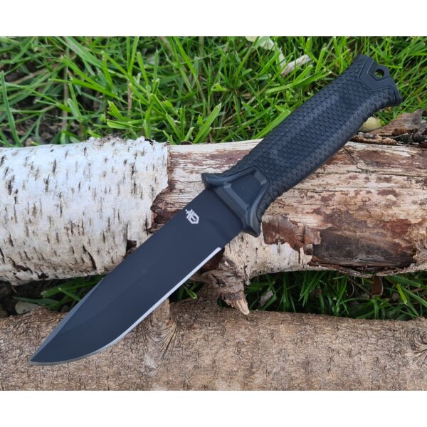 Gerber Strongarm black Messer Fahrtenmesser Outdoormesser + MOLLE Scheide