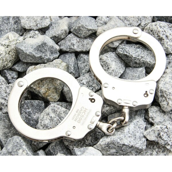 Umarex Perfecta Handschellen HC 500 Handcuffs m. Schlüssel Etui schwarz 2.1709