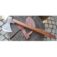 Haller Axt Beil Mittelalteraxt aus Kohlenstoffstahl +...