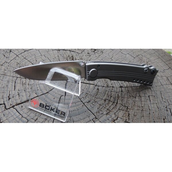 Böker Acryl Einzeldisplay Messersteller Messerständer für ein Taschenmesser 099909