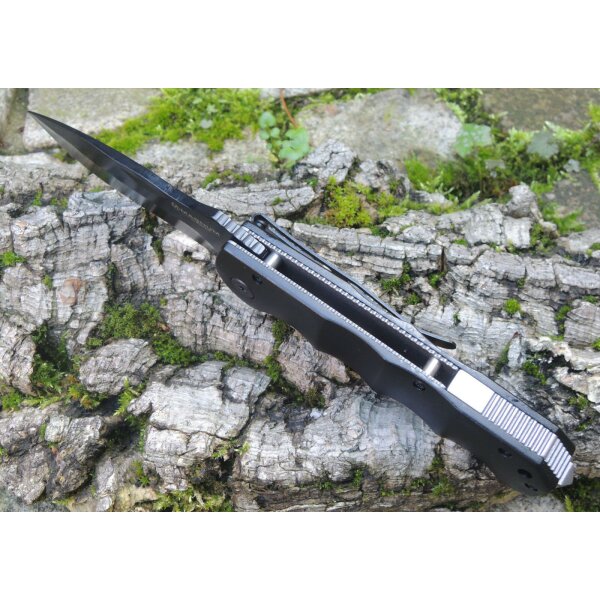 Böker Magnum Black Spear II Messer Taschenmesser Two Hand 440 Stahl 01RY248