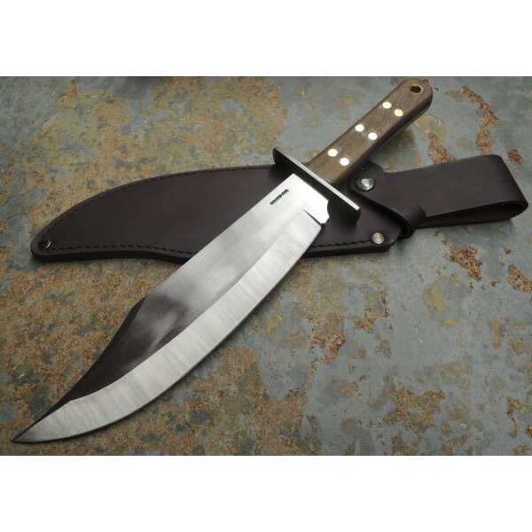Condor Undertaker Bowie 1075 Walnussholz Braun inkl. Lederscheide