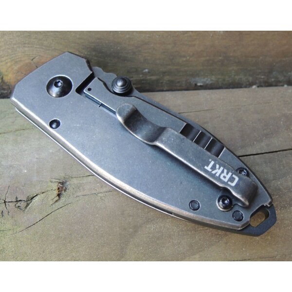CRKT Messer Squid Black Edelstahl Taschenmesser 01CR2490KS
