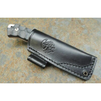 J&amp;V Adventure Knives NANO 2.0 Messer Outdoormesser MoVa Stahl Micarta NEGRA