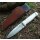 J&amp;V Forester Knives Bushcraft Knife Outdoormesser 12C27 Sandvik Stahl Micarta