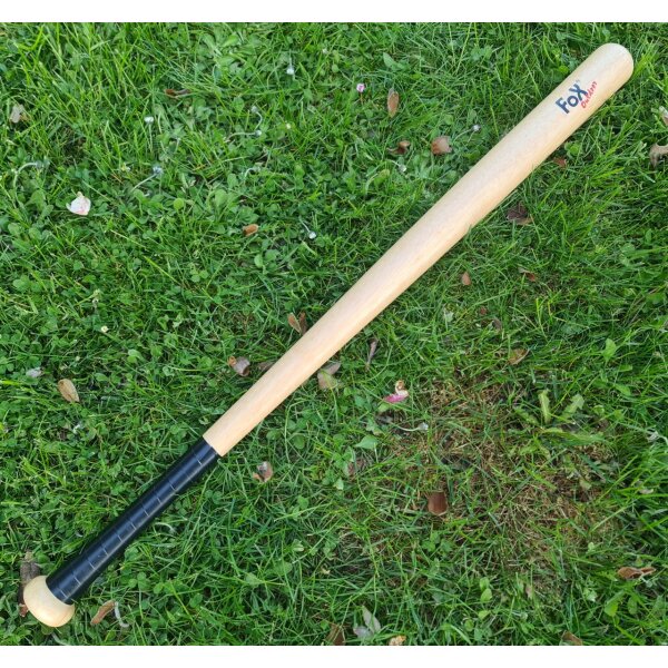 FOX OUTDOOR Baseball Bat Baseballschläger Holz Naturfarben 32 " Zoll 81 cm