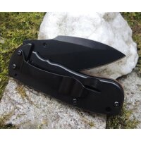Fox Outdoor COMPACT Messer Mini Taschenmesser Schwarz...