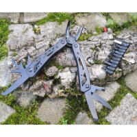 GANZO G104 Multitool ALL BLACK  12 Funktionen