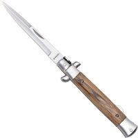 Haller ZEBRAWOOD STILETTO Einseitig geschliffen Messer...