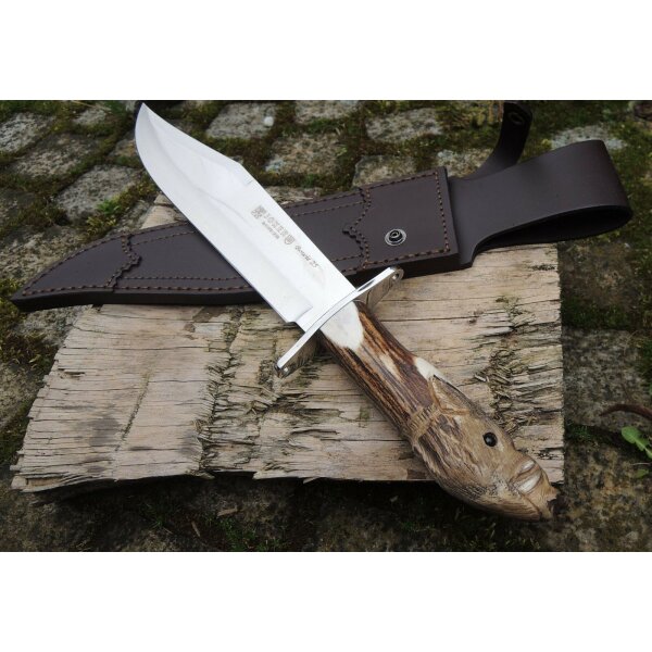 Joker Bowie Speciale 4116 Horn Mehrfarbig inkl. Lederscheide