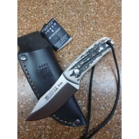 Joker Erizo Messer feststehend fixed 4116 Horn Mehrfarbig...