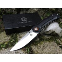 QSP Knives COPPERHEAD Messer Taschenmesser 14C28N Stahl...