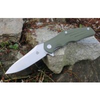QSP Knife PANGOLIN QS105-B D2 Stahl Green G10