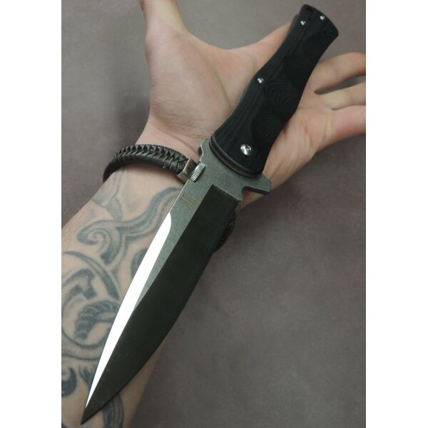 Rough Ryder Rider XXL Messer Taschenmesser einseitig geschliffen 440 Stahl Linerlock