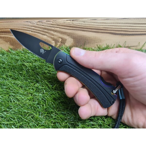 Sanrenmu Messer 7081BUI-PH Taschenmesser 8Cr13 Stahl Kunststoffgriff Lockback
