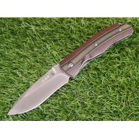Sanrenmu Messer 9055 Taschenmesser Slipjoint Folder...