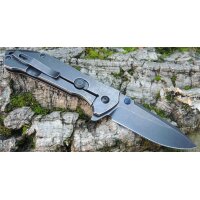 Sanrenmu Messer 9089LUB-SB Taschenmesser 12C27 Stahl...