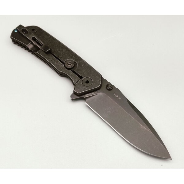 Sanrenmu Messer RAVAGE DARK 9008-SB Messer Flipper 12C27 Stahl Beta Plus Lock