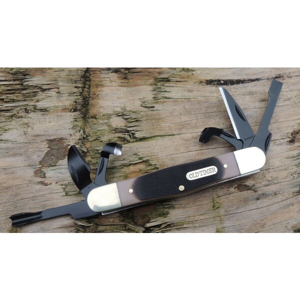 Schrade Old Timer Splinter Carvin´ Knife Messer Schnitzmesser 6 Klingen