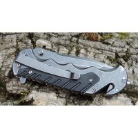 Smith & Wesson Border Guard Rescue Knife 7Cr17 Stahl...