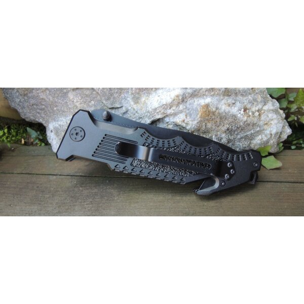 Smith & Wesson Border Guard XXL Rescue Knife 7Cr17 Stahl Aluminiumgriff