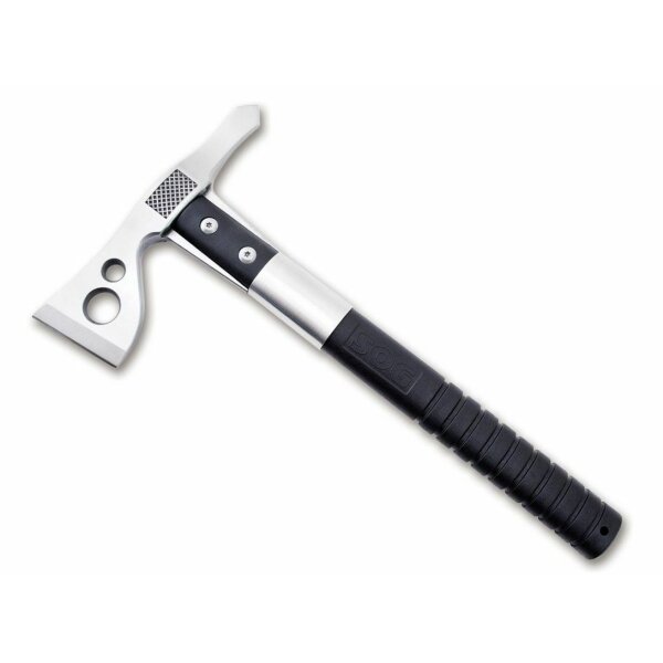 SOG FastHawk Satin Tomahawk Axt Beil Campingaxt 420 Stahl + Nylonscheide ohne Verpackung