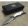 Spyderco  Bug Knife Plain Messer 3Cr13MoV Stahl Edelstahl Silber 01SP609