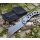 S-Tec Cleaver XL Taschenmesser Messer 440 Stahl BLACK + Tasche 26 cm