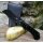 S-Tec Cleaver XL Taschenmesser Messer 440 Stahl BLACK + Tasche 26 cm