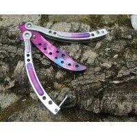 Albainox BUTTERFLY Trainer Übungsmesser STUMPF...