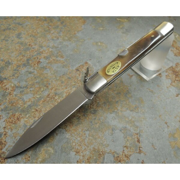 Albainox Messer TEJA MACHETE Taschenmesser Kohlenstoffstahl Rinderhorn