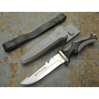 Albainox Nautilus Tauchermesser Notfallmesser mit...