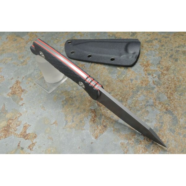 Böker Magnum Life Knife Bushcraft Outdoormesser 440 Stahl Kydexscheide G10 Griff 02MB201