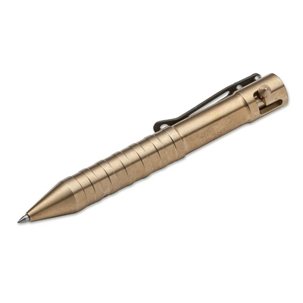 Böker Plus Tactical Pen K.I.D. cal .50 BRASS Messing Stift Kugelschreiber 09BO063