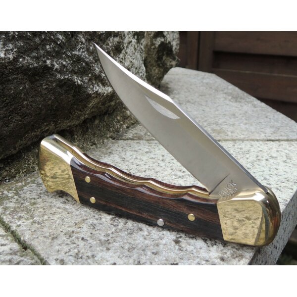 Buck Knives Folding Hunter 110 FG Finger Grooved 420HC Stahl