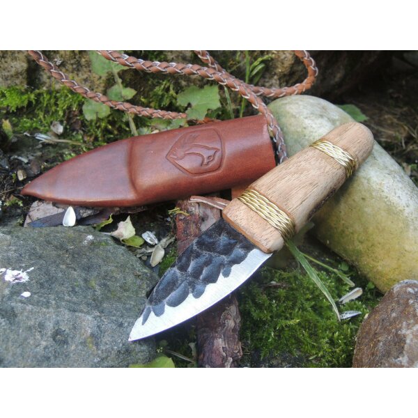 Condor Ötzi Knife 1095 Holz Braun inkl. Lederscheide