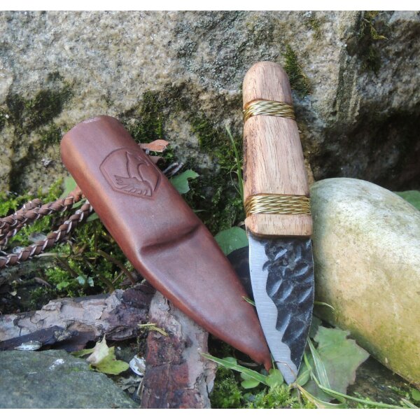Condor Ötzi Knife 1095 Holz Braun inkl. Lederscheide