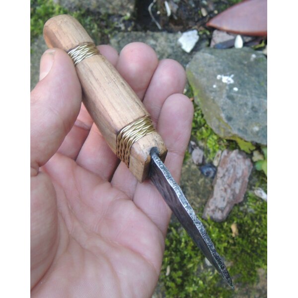 Condor Ötzi Knife 1095 Holz Braun inkl. Lederscheide