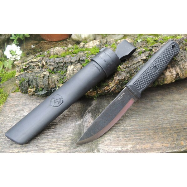 Condor Terrasaur Black  Messer Outdoor Bushcraft Knife 1095 Stahl + Scheide