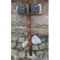 Haller Axt Bergolfur Wikinger Doppelaxt Kohlenstoffstahl...