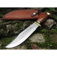 Marbles STACKED LEATHER HUNTER Messer Jagdmesser...