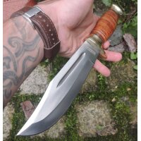 Marbles STACKED LEATHER HUNTER Messer Jagdmesser...