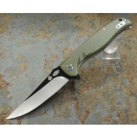 QSP Knife Gavial Messer D2 Stahl G10 Griff oliv...