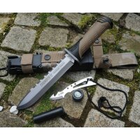 K25 Thunder II Outdoormesser mit Zubehör 8Cr13MoV