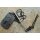 Sanrenmu "The Violet" Messer 4101 Neck Knife 12C27 Stahl ABS Scheide LED Lampe
